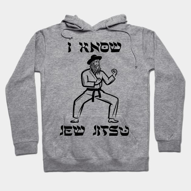 Jew Jitsu Hoodie by Literally Me